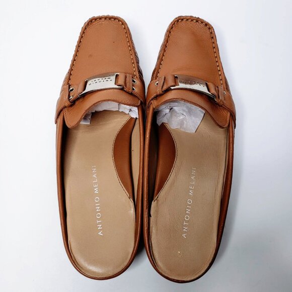 Antonio Melani Fenway Leather Slip On Loafers 7M - Picture 6 of 10